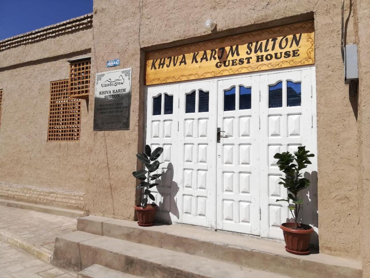 Khiva Karim Sulton Hotel Exterior foto