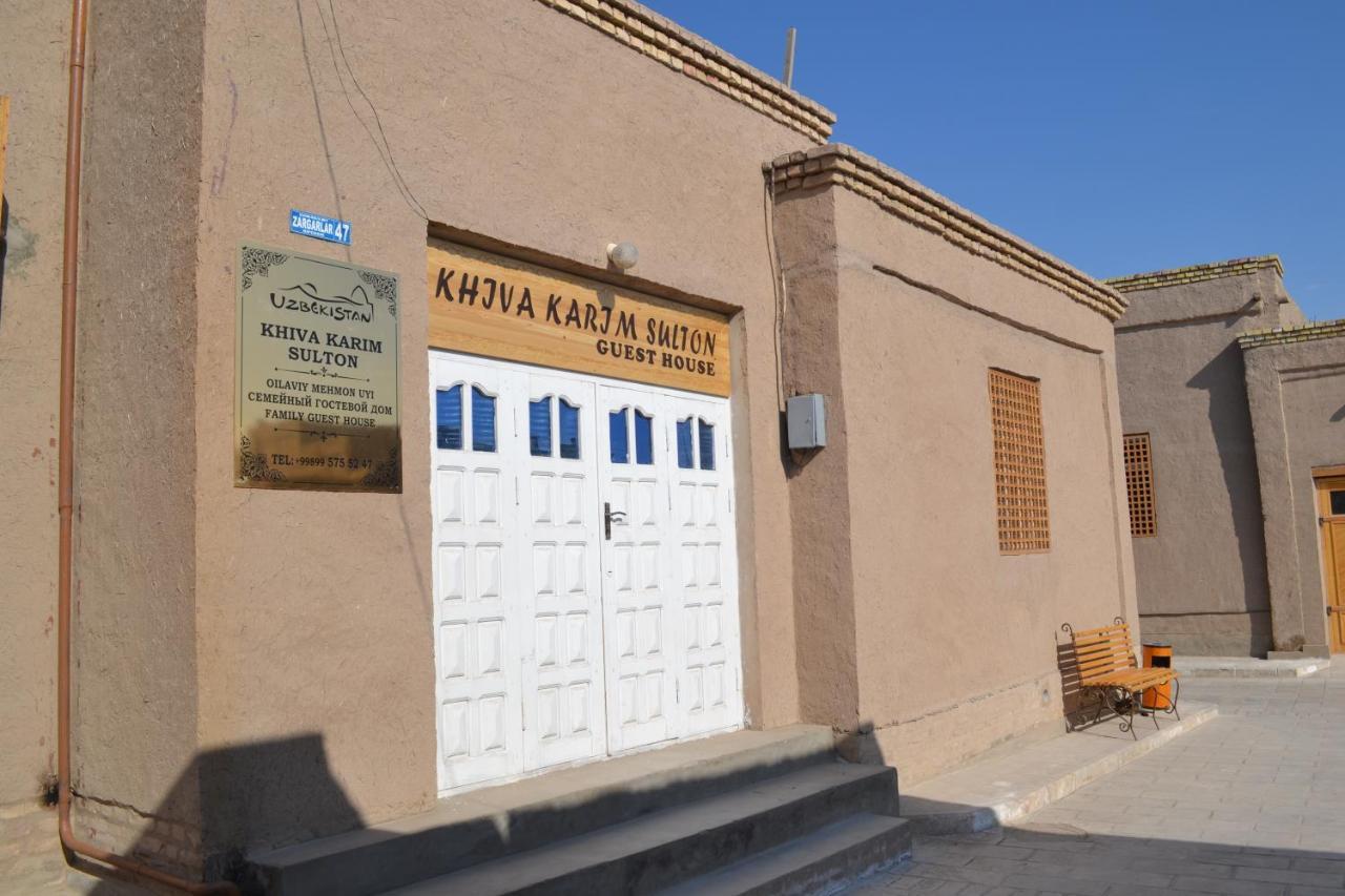 Khiva Karim Sulton Hotel Exterior foto